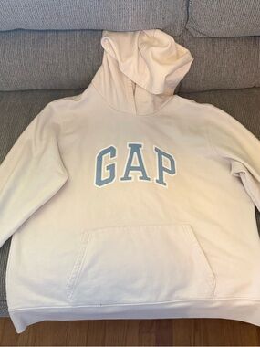GAP Light Blue Logo Hoodie
